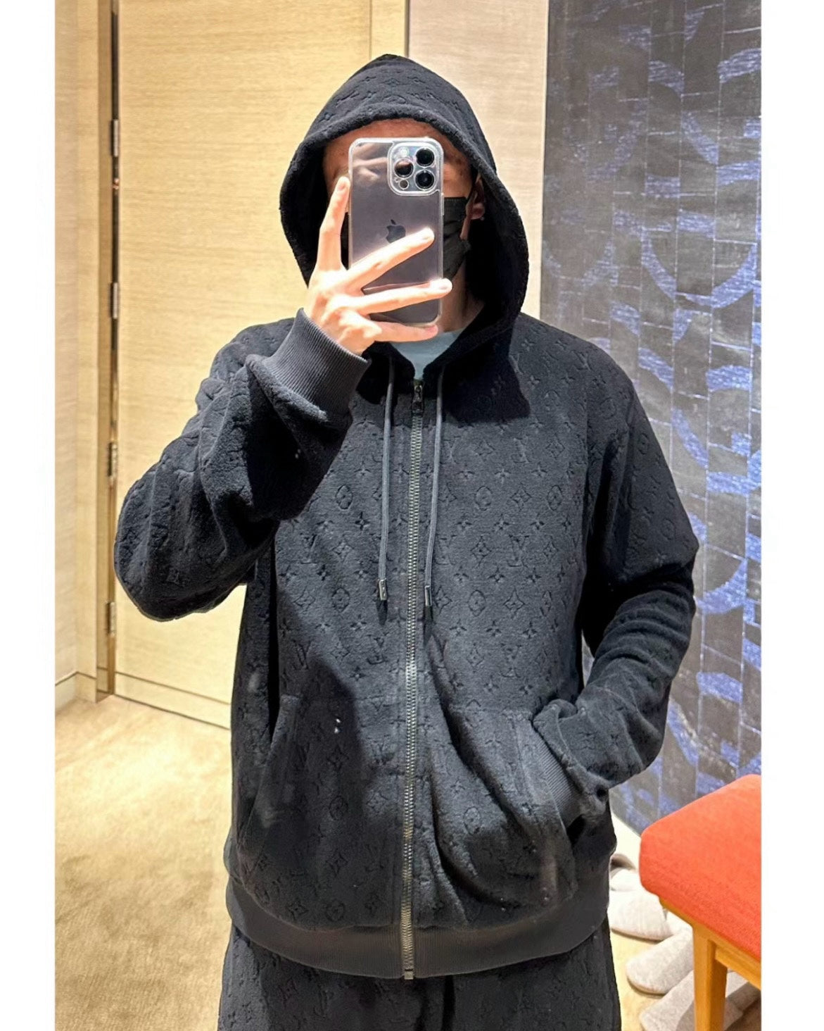 TJ셀러 / 루이비통 집업 후드티, 자켓 , 테리 지퍼 후드티