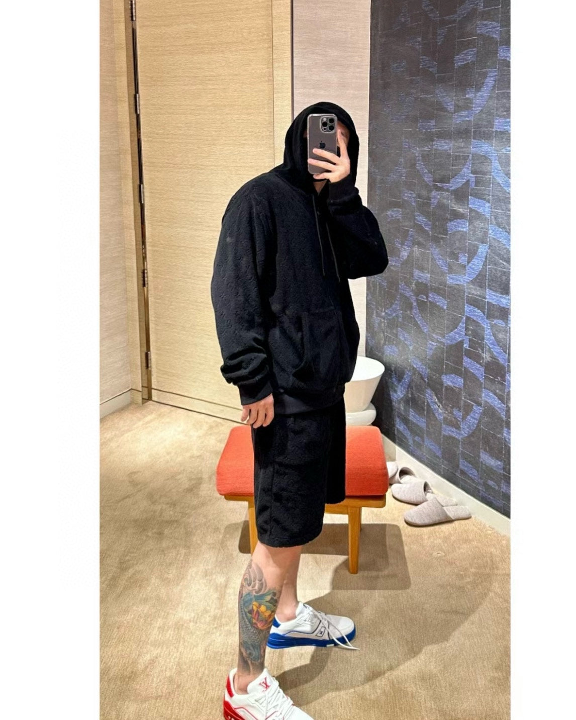 TJ셀러 / 루이비통 집업 후드티, 자켓 , 테리 지퍼 후드티