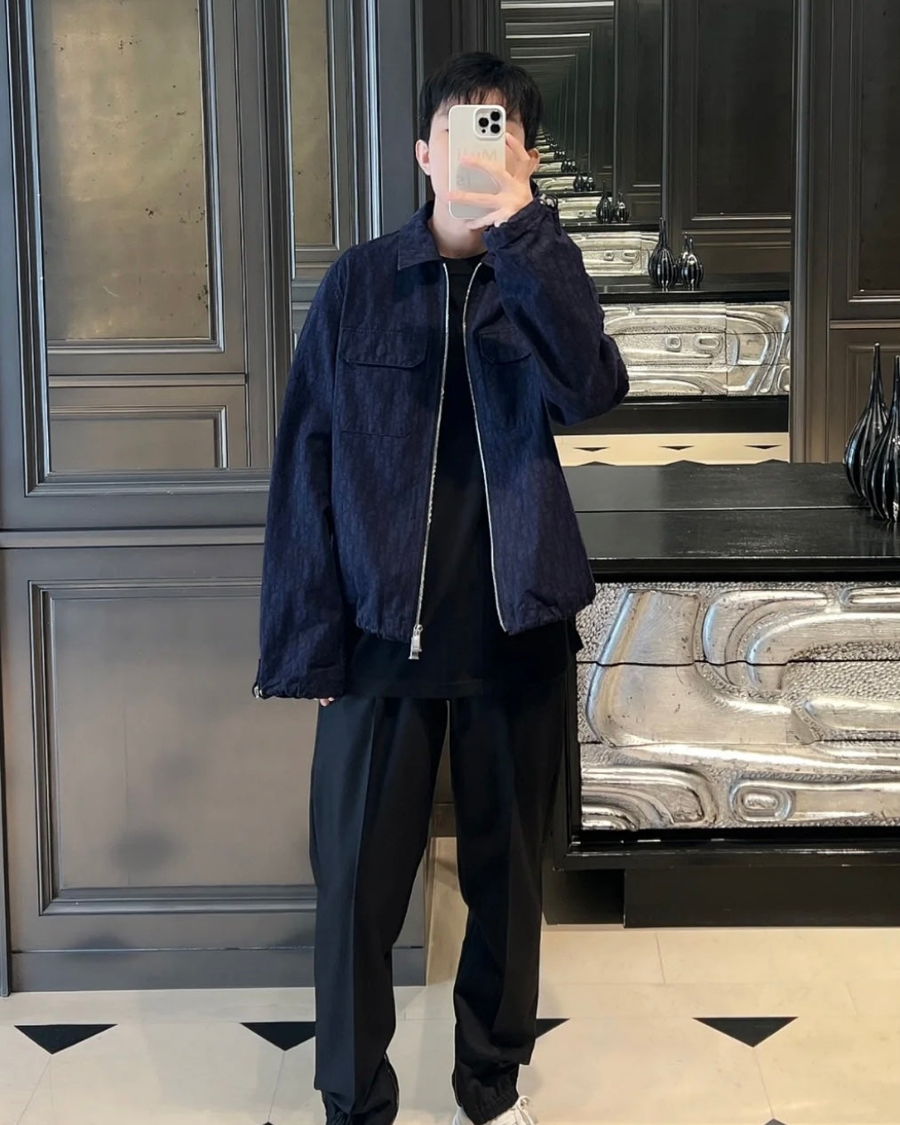 TJ / 디올 데님 자켓