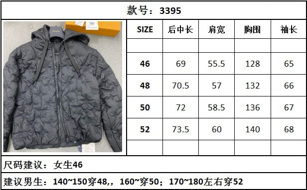 TJ / 루이비통 모노그램 후드 재킷