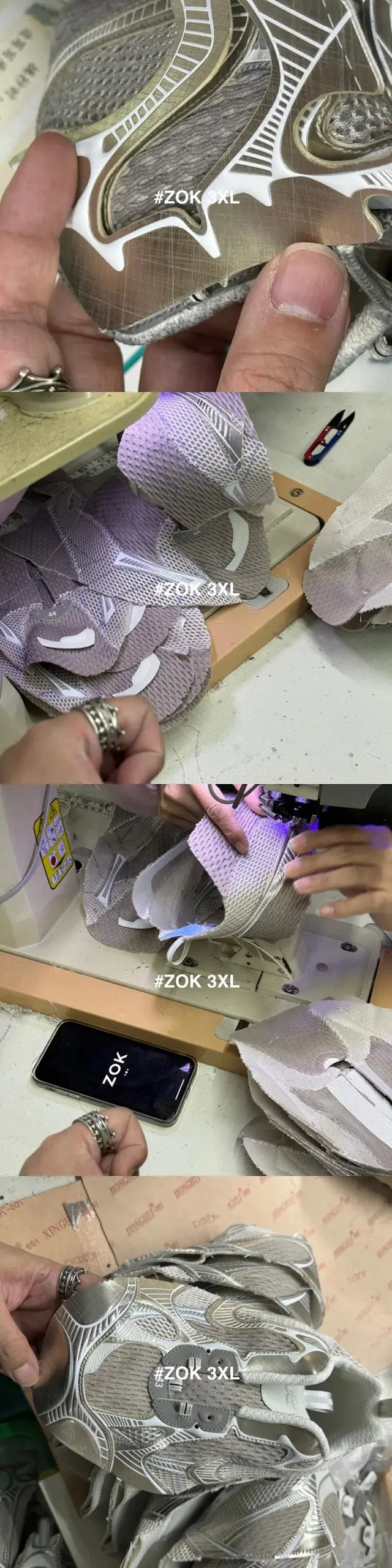 zok 공장 / 발렌시아가 남성 여성 운동화