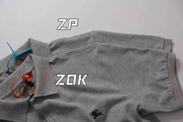 zok 공장 / 버버리 남성 폴로넥 반팔 셔츠