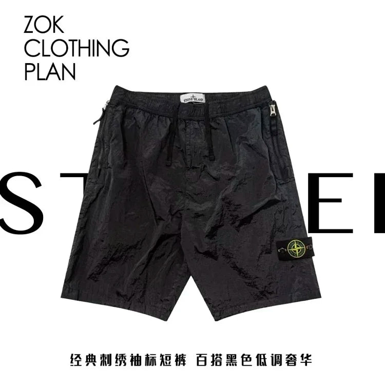 ZOK / 스톤아일랜드 반바지 SS23 블랙
