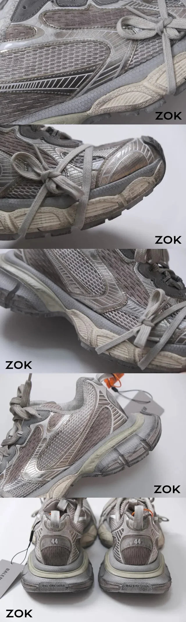 zok 공장 / 발렌시아가 남성 여성 운동화