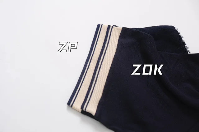 ZOK / 구찌 카라티 , 네이비 SS24 폴로티셔츠