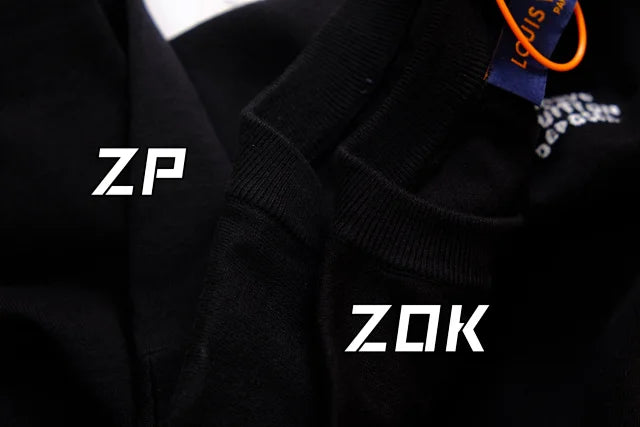 ZOK / 루이비통 반팔티 , v니트소매 로고 반팔