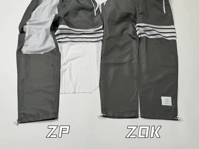 zok / 톰브라운 그레이 스트라이프 트레이닝팬츠