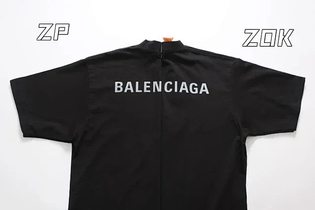 ZOK / 발렌시아가 반팔티 , BAL전후 로고3M 반사프린트
