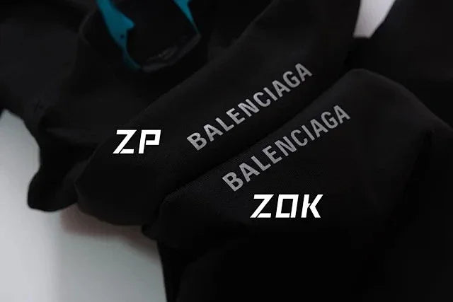 ZOK / 발렌시아가 반팔티 , BAL전후 로고3M 반사프린트