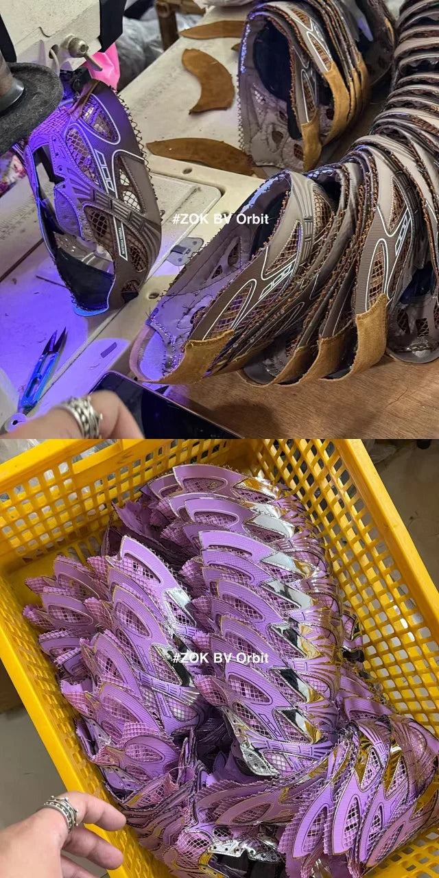 zok 공장 / 보테가베네타 남성 여성 운동화