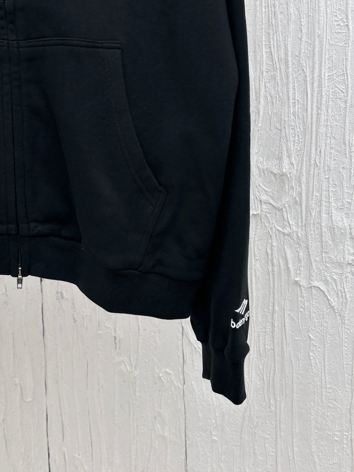 체인2호 / Balenciag*/BLCG 파리24 신제품 PARIS SOCCER HOODIE 미디엄 지퍼 후드 후드