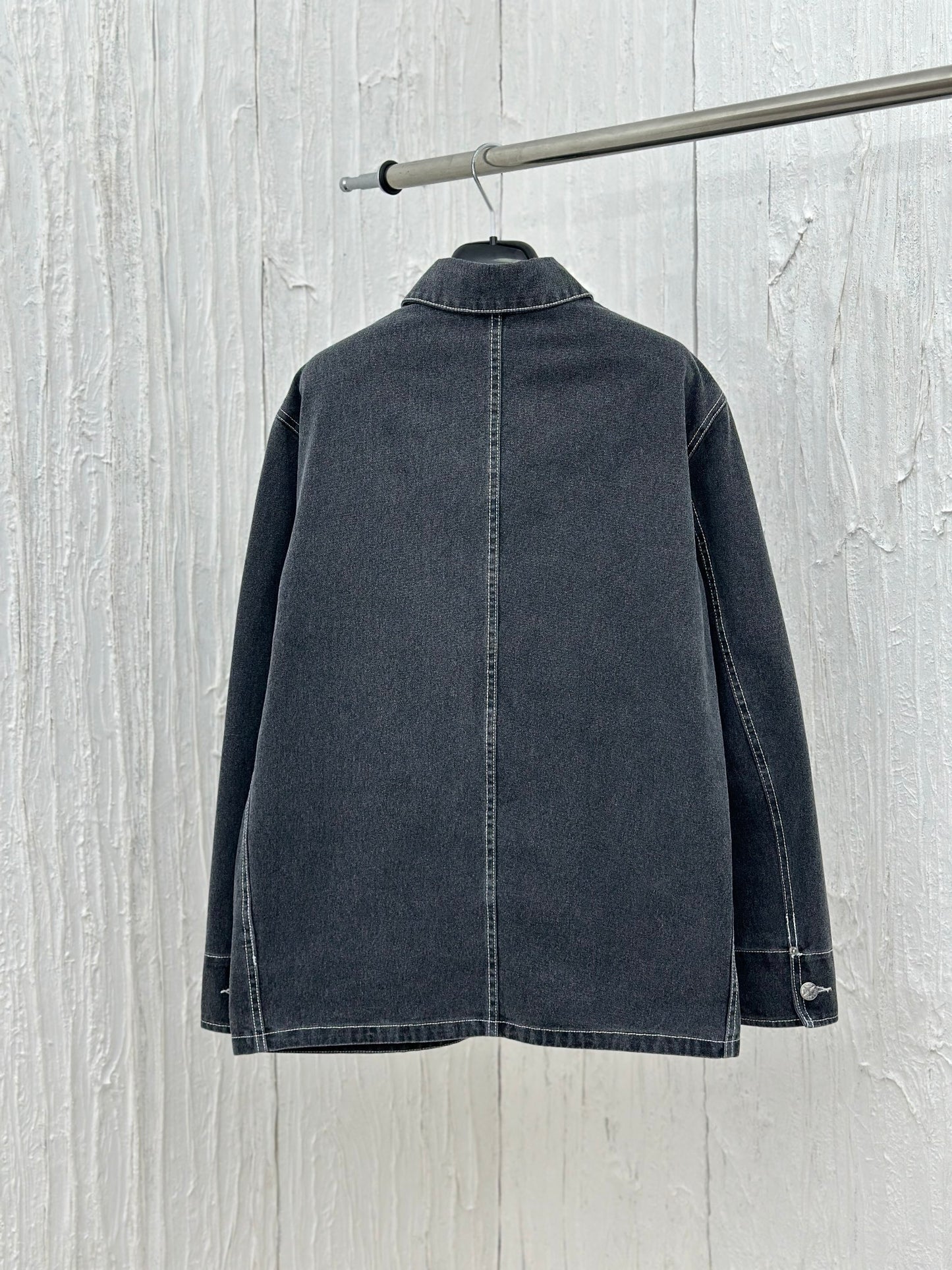 체인2호 / Dio* X Stone/24FW 디올 연명 돌섬 포주머니 캔버스 데님 재킷 셔츠 코트