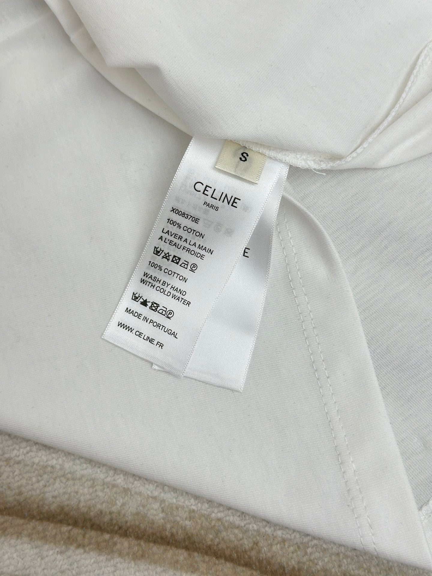 체인2호 /Celin*/셀린24 신상품 스티커 자수 자모 긴팔