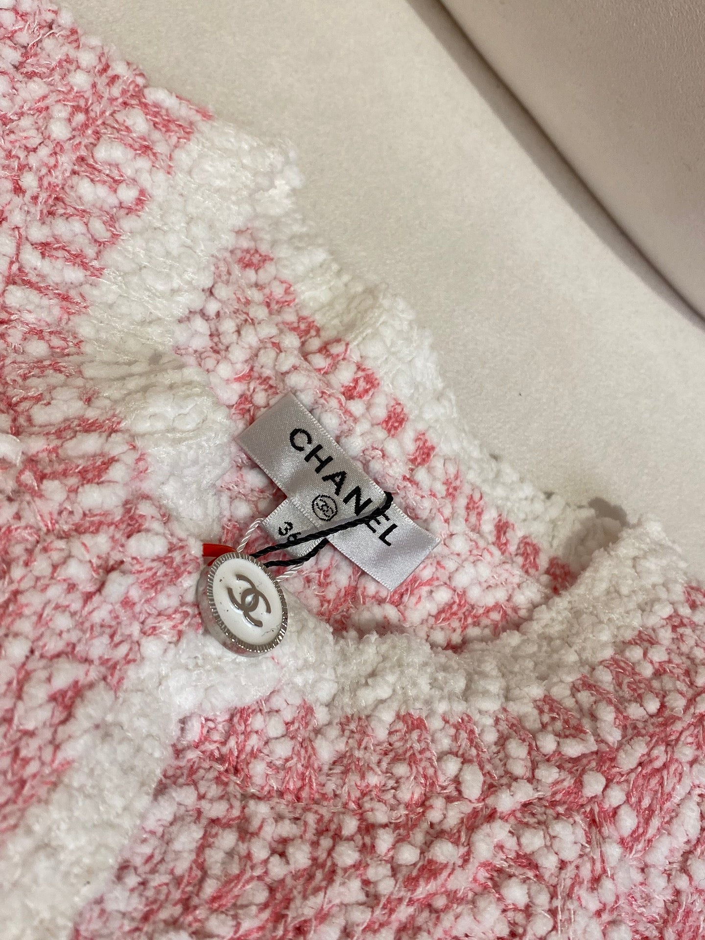 체인2호 /CHANEL 샤넬 자카드 카디건 코트
