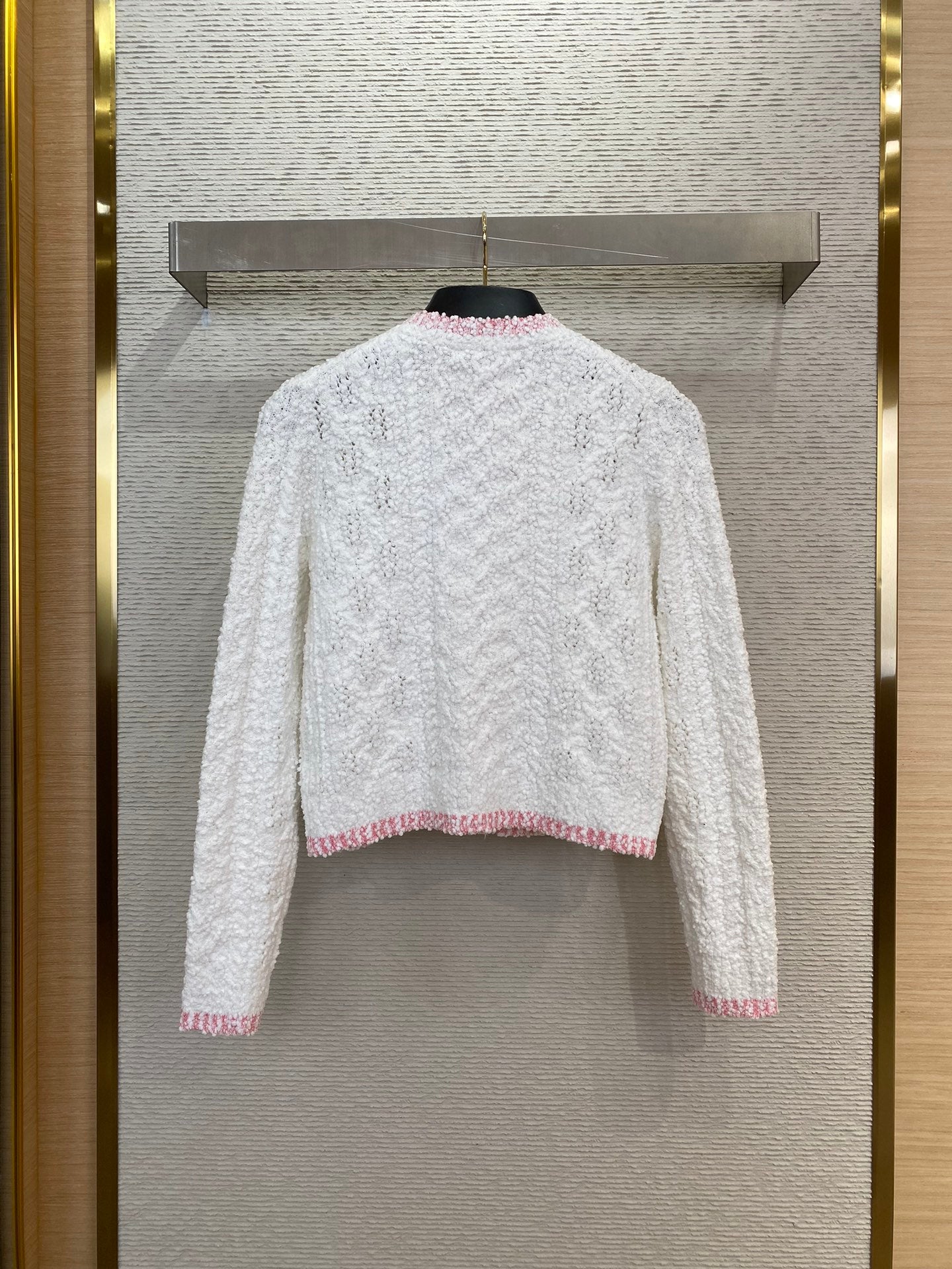 체인2호 /CHANEL 샤넬 자카드 카디건 코트