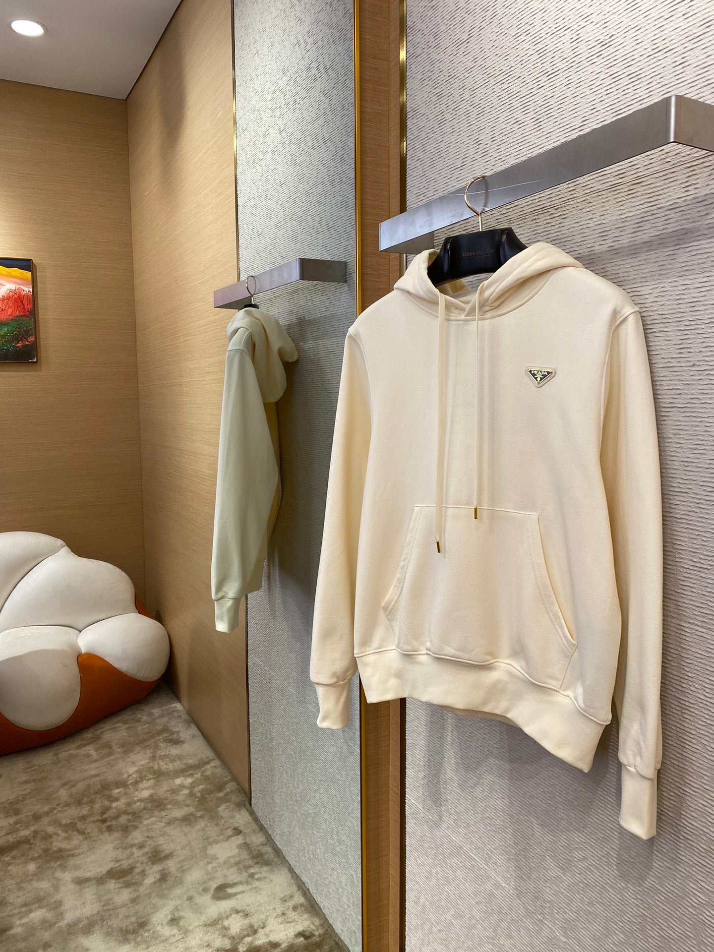 체인2호 / PRADA 프라다 삼각 후드 후드