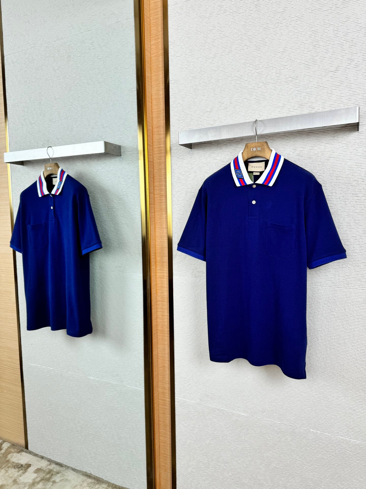 체인2호 /구찌 장식 칼라 폴로 셔츠