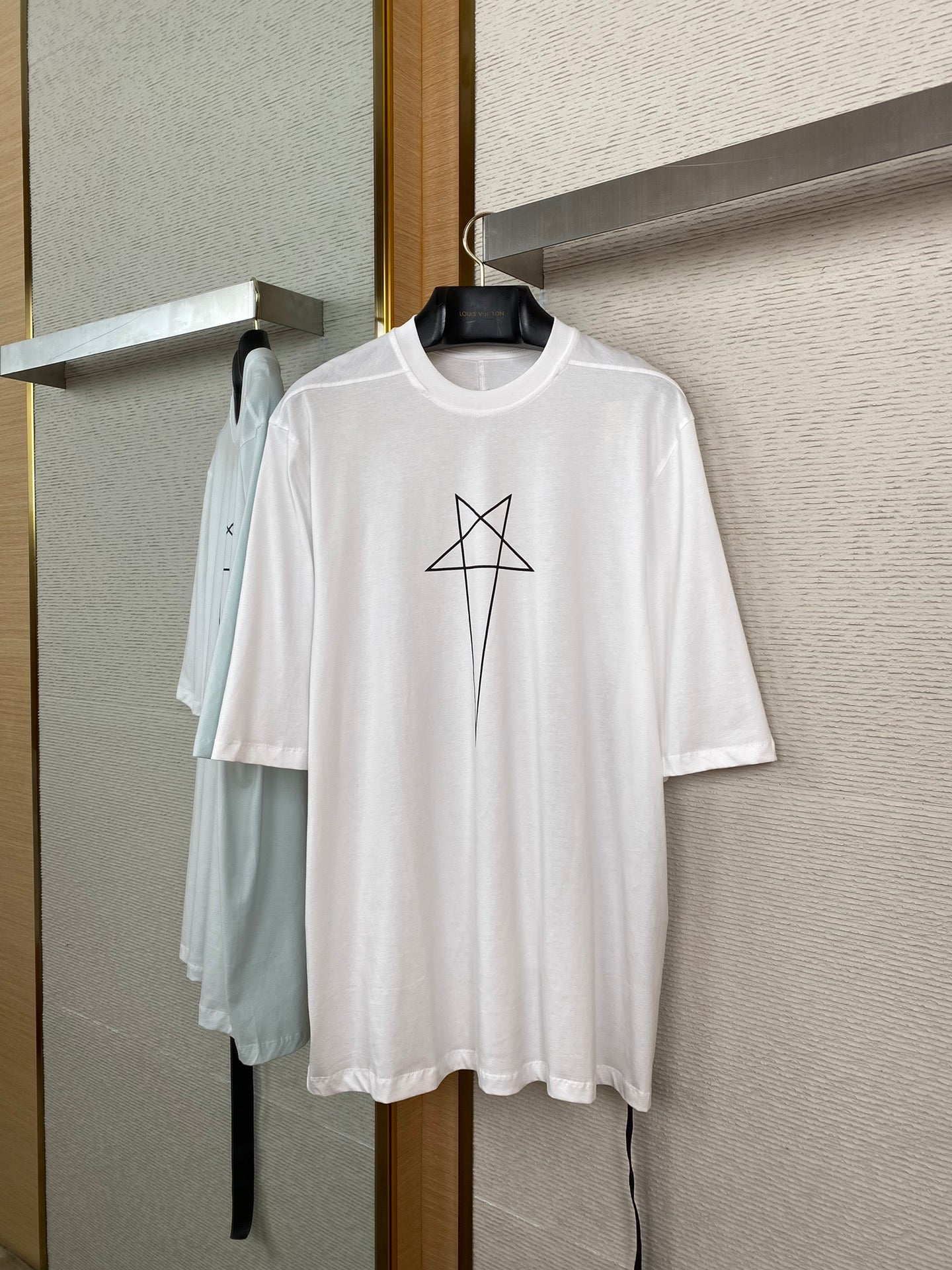 체인2호 /Rick Owens 프린트 리본 조끼