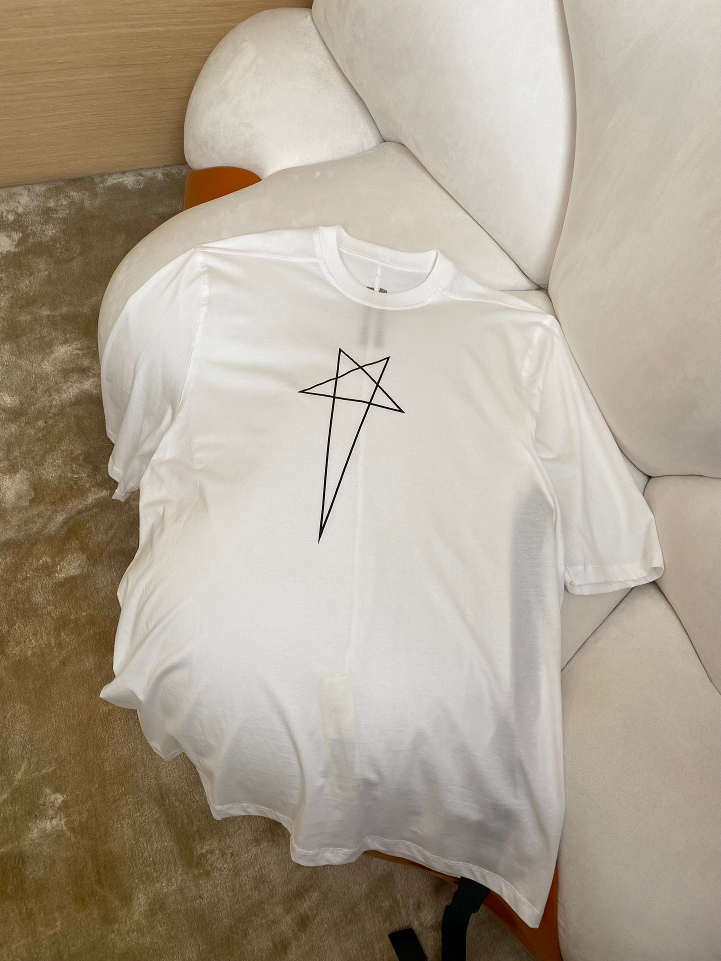 체인2호 /Rick Owens 프린트 리본 조끼