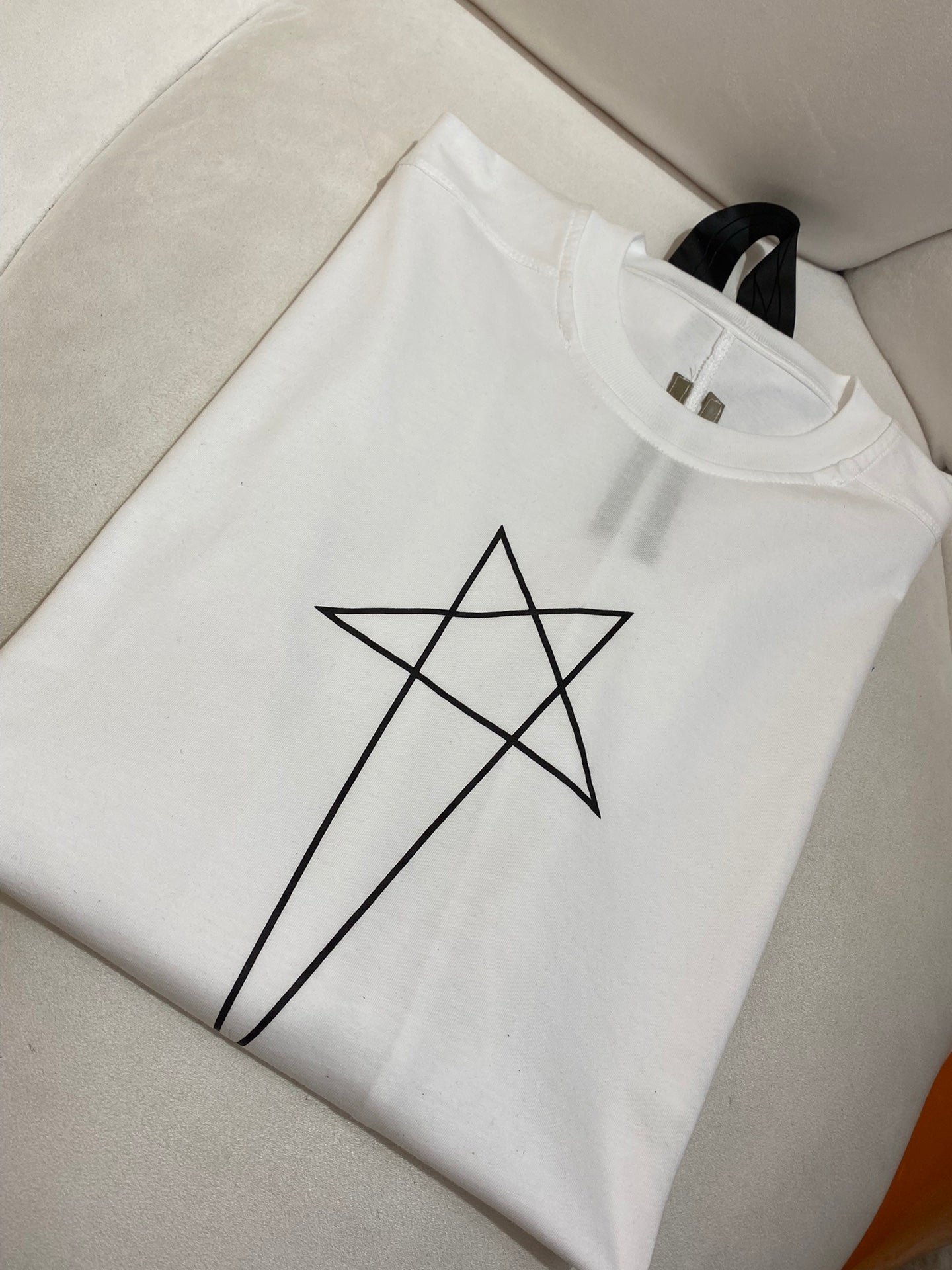 체인2호 /Rick Owens 프린트 리본 조끼
