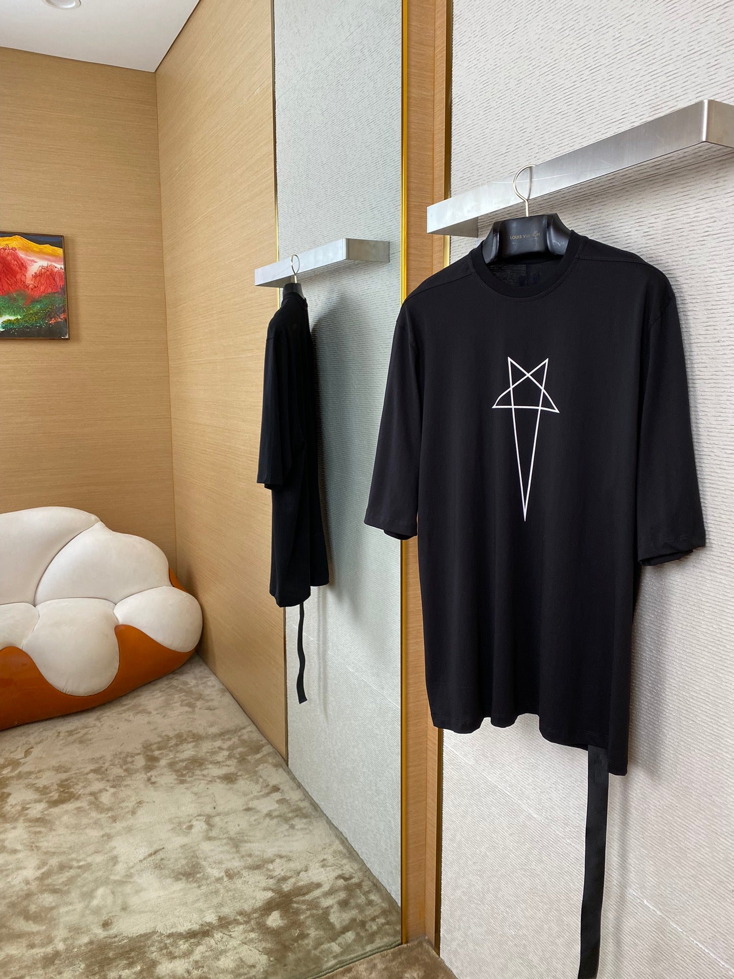 체인2호 / Rick Owens 프린트 리본 조끼