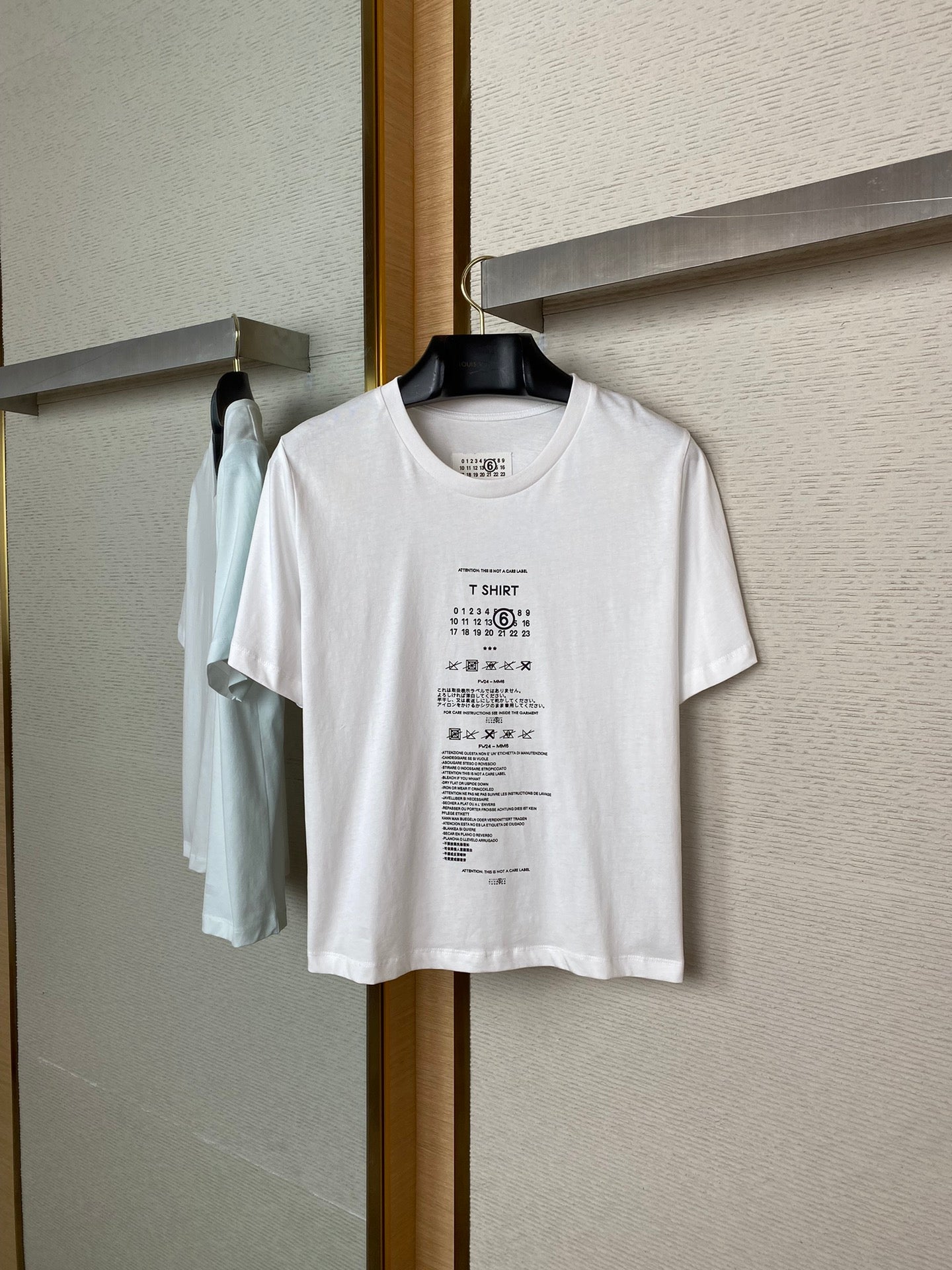 체인2호 / Maison Margiela 프린트 반팔 티셔츠