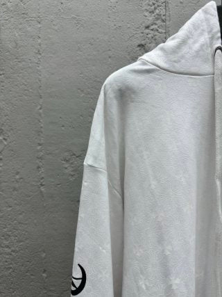 체인2호/크롬하츠 남성 산스크리트어 십자가 후드