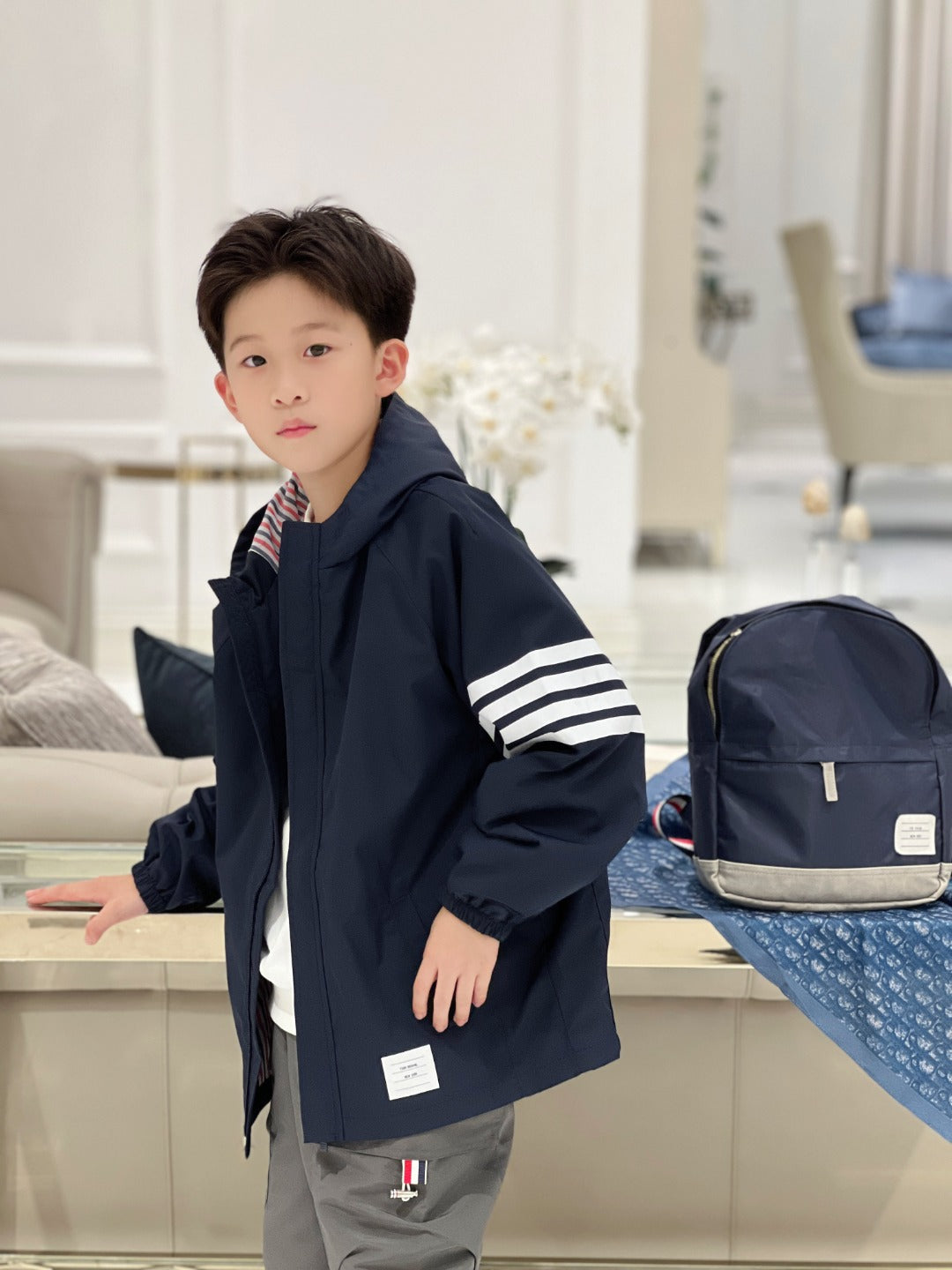 AA/톰브라운 아동 재킷 코트