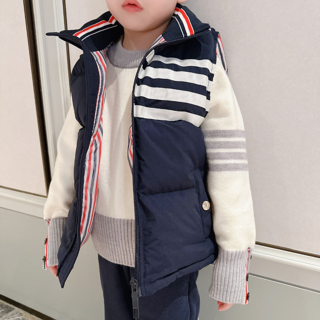 AA/톰브라운 아동 패딩 조끼