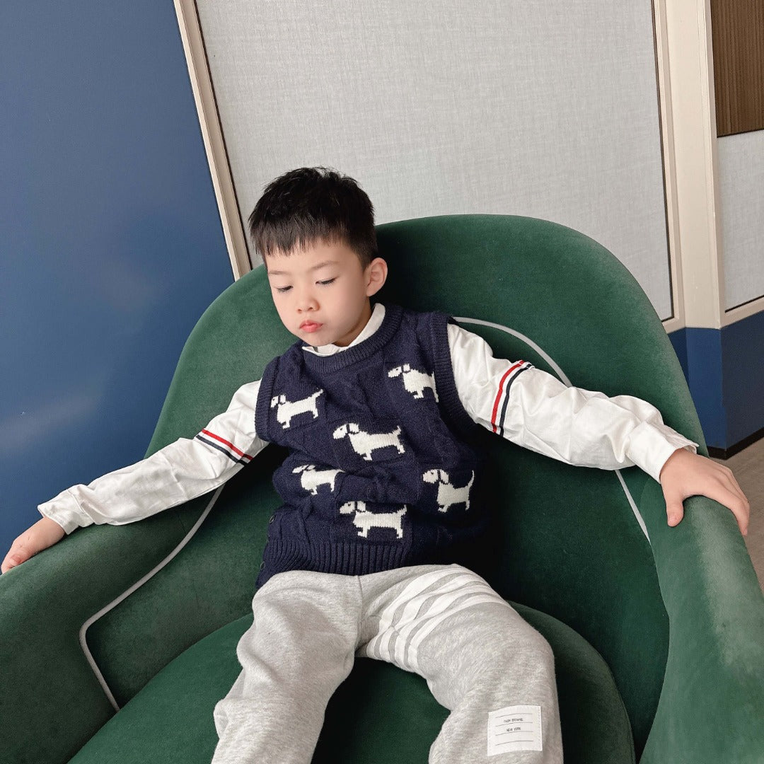 AA/톰브라운 아동 니트 조끼