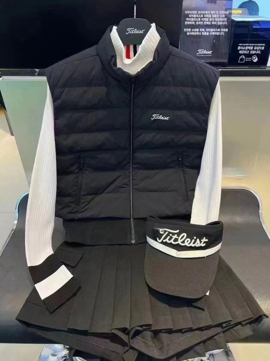 마이골프 /Titleist 여성복 패딩 조끼
