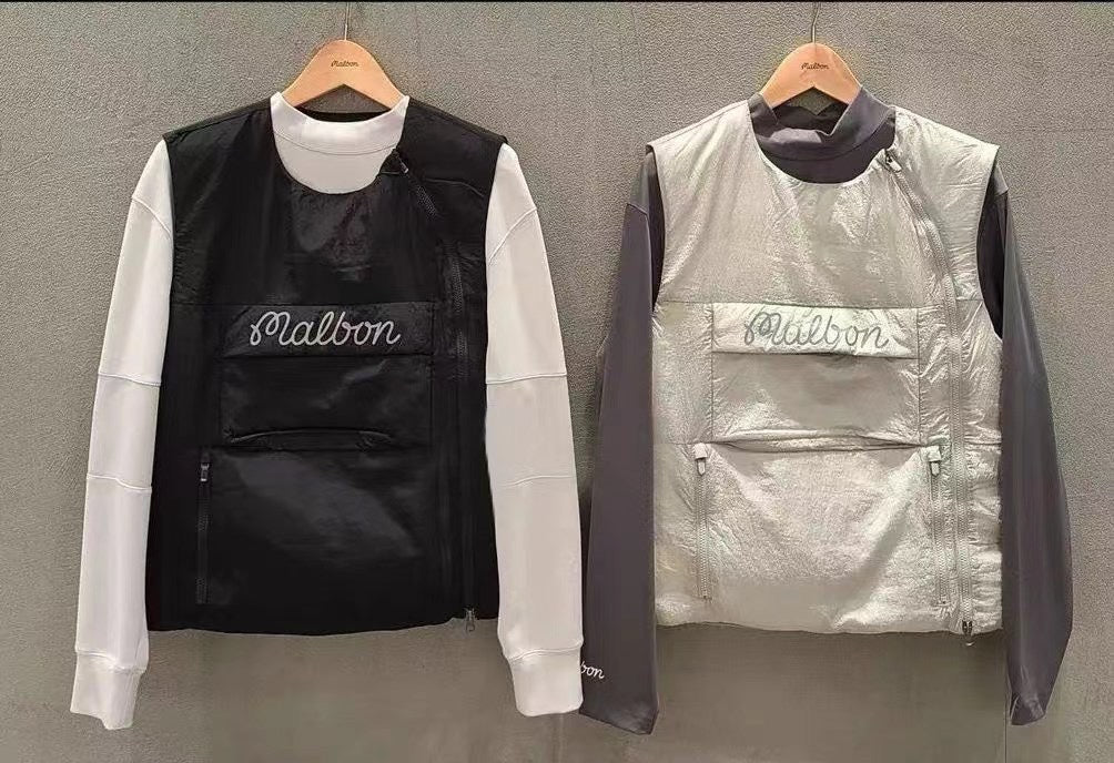 마이골프 /Malbon 남성 멋쟁이 조끼