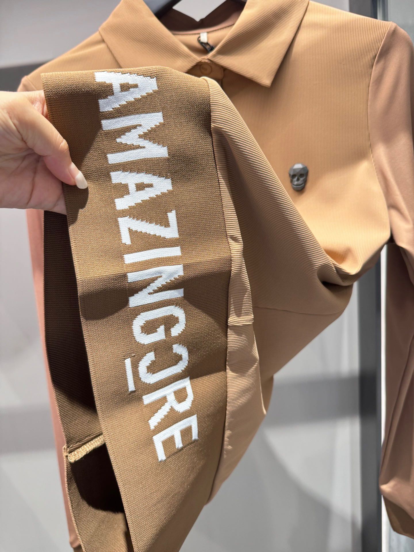 마이골프 /AMAZKNGCRE 여성 속건 터틀넥 상의