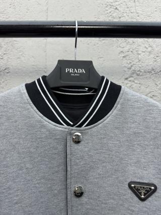 체인2호/ 프라다 남성 양면 야구복 코트