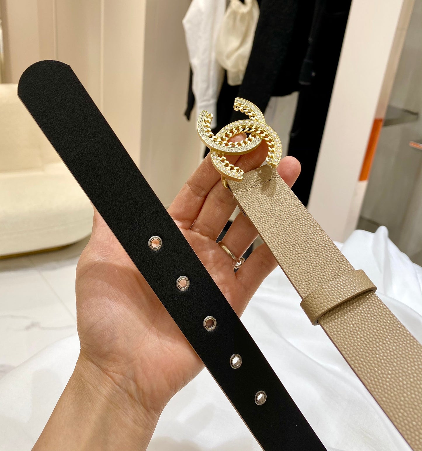 샤넬 벨트