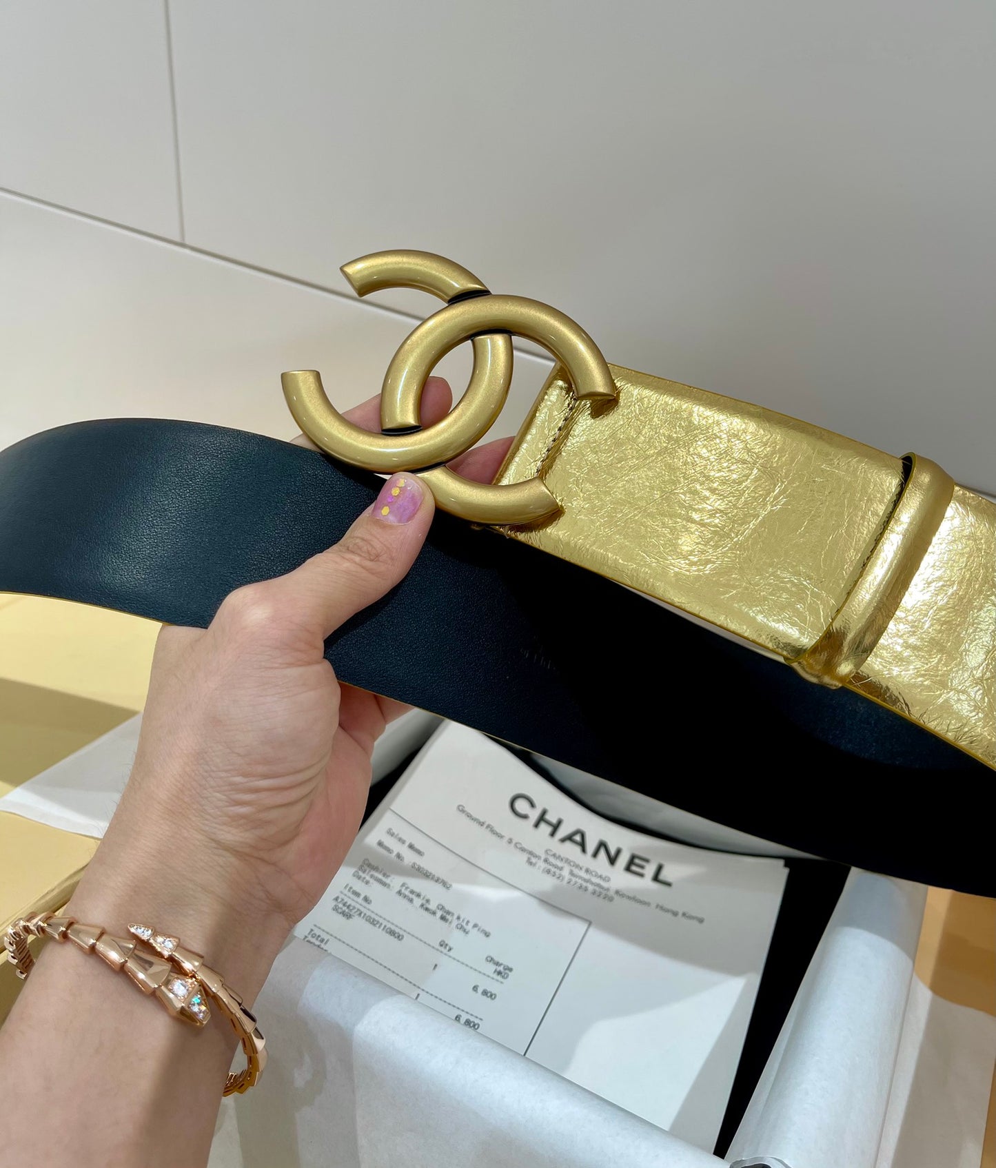 여자 샤넬 벨트
