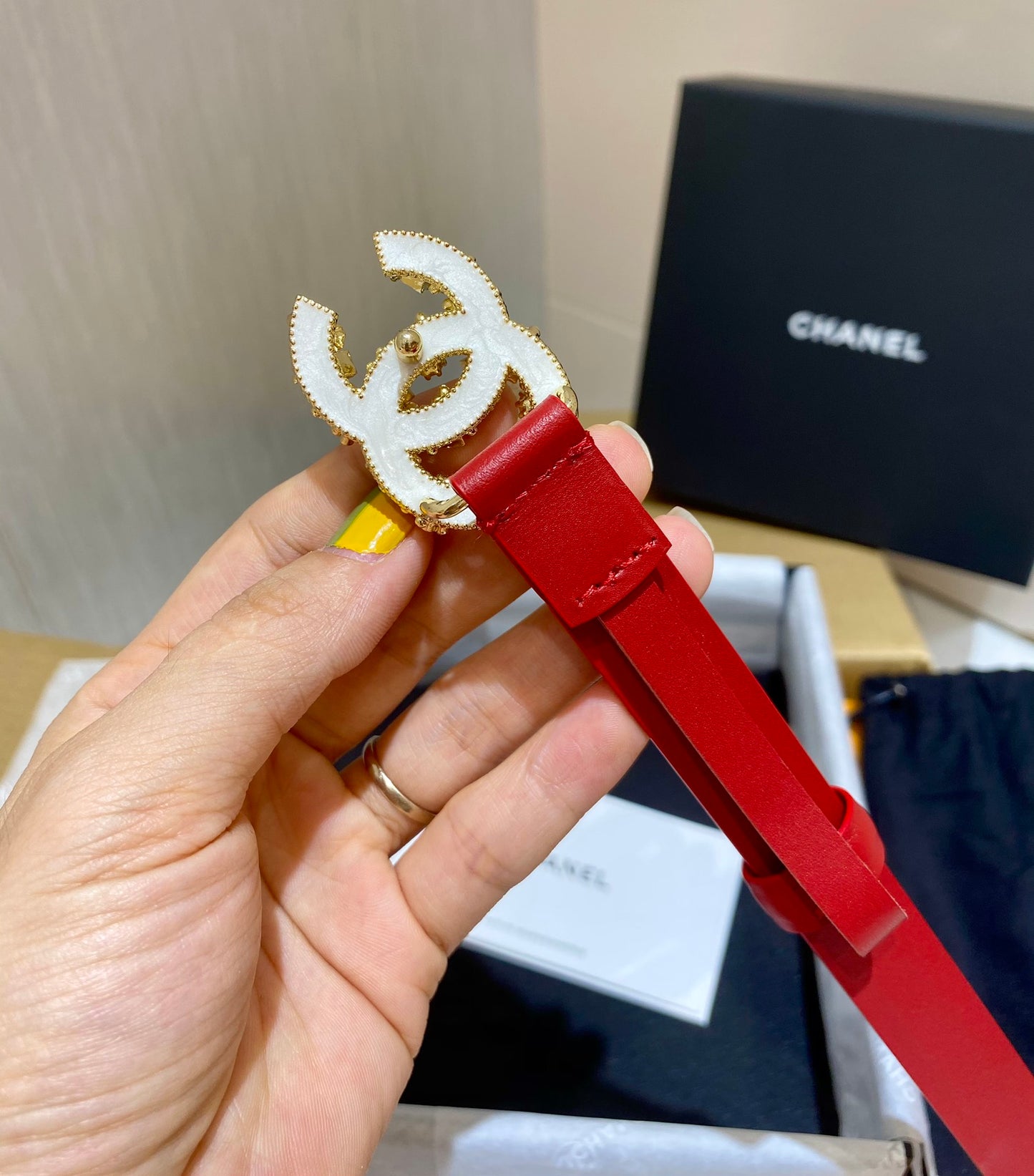 여자 샤넬 벨트
