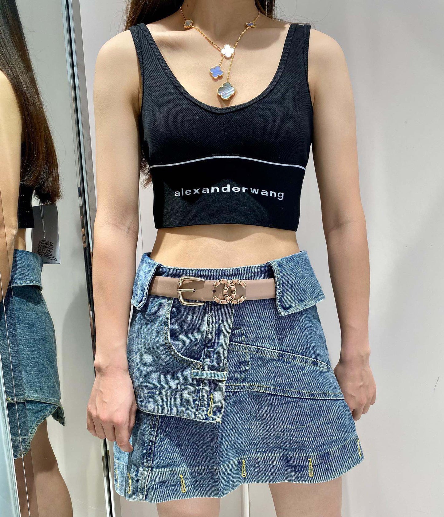 여자 샤넬 벨트