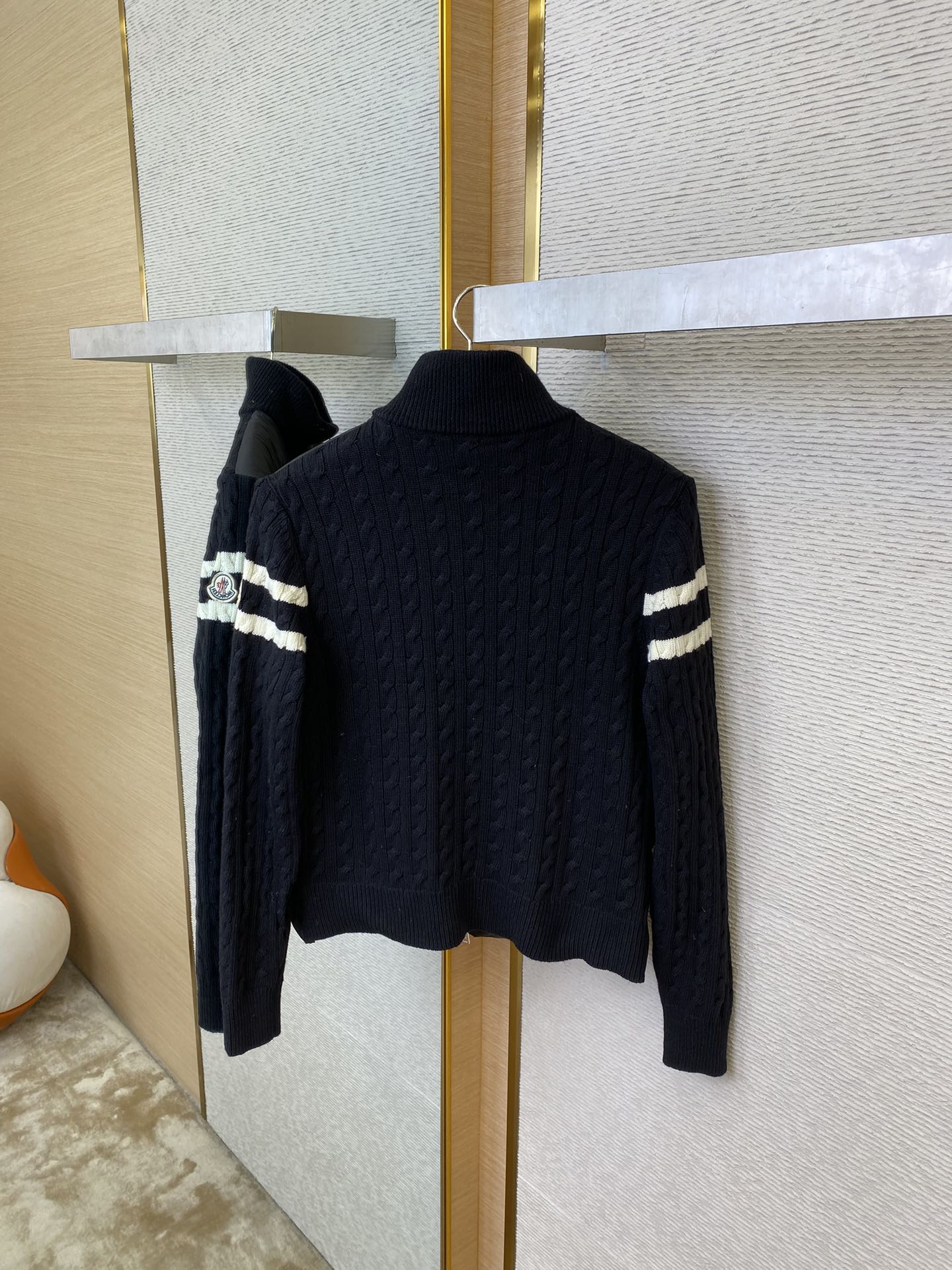 체인2호/몽*레어 남성 로고 재킷 다운 재킷
