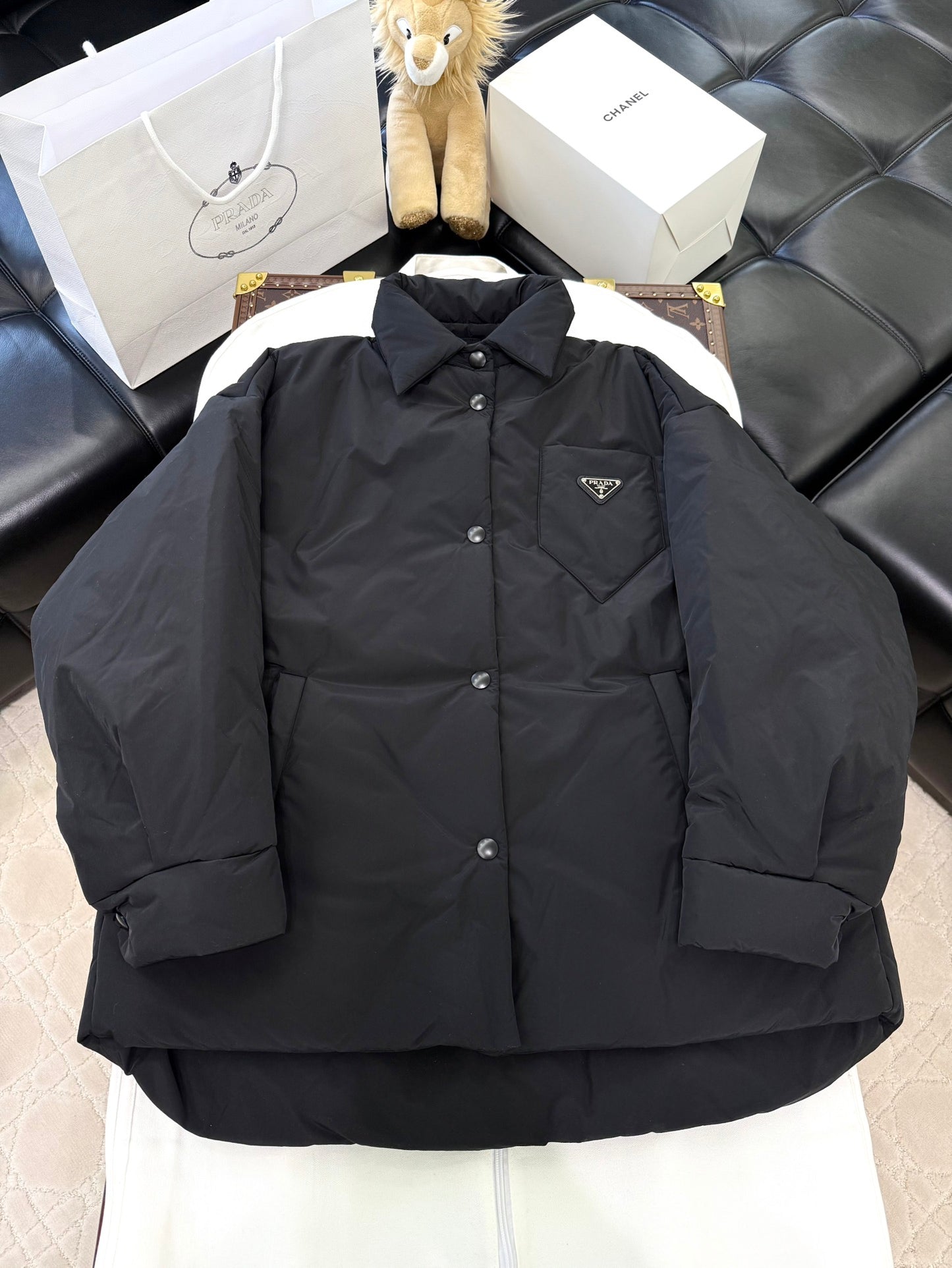 체인2호/프라다 남성 나일론 코트