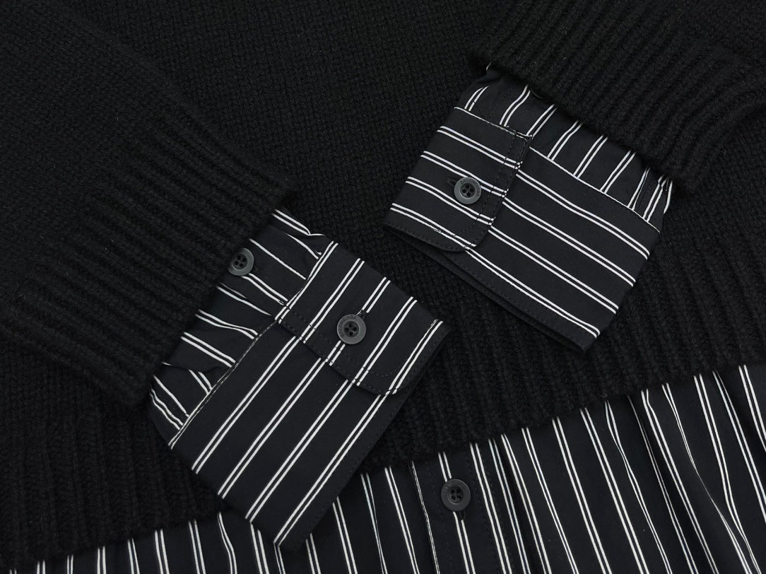R공장 / 발렌시아가 남성 Neck Sweater 니트