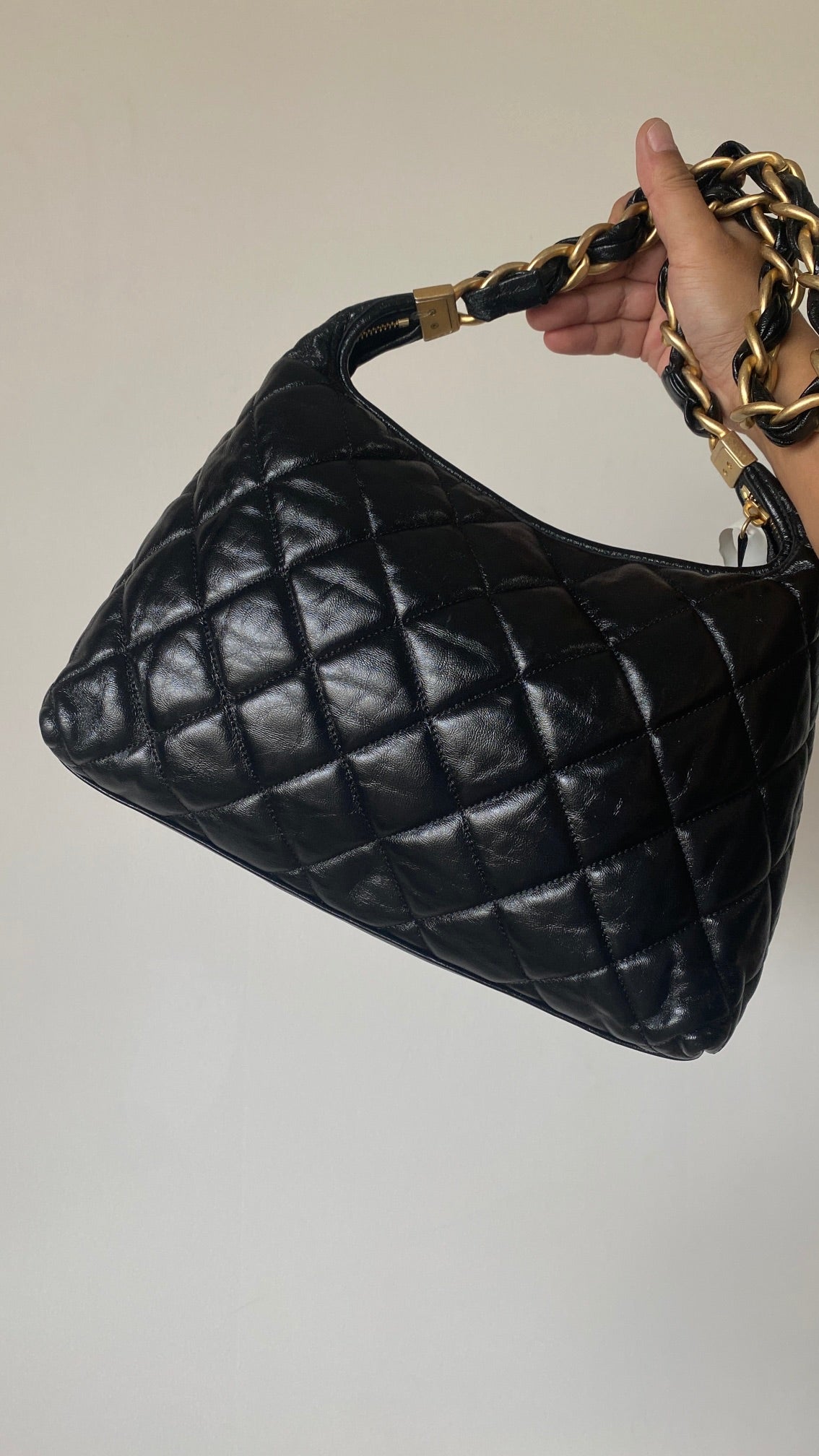 T무역/샤넬 여성 Hobo Bag 큰 사이즈