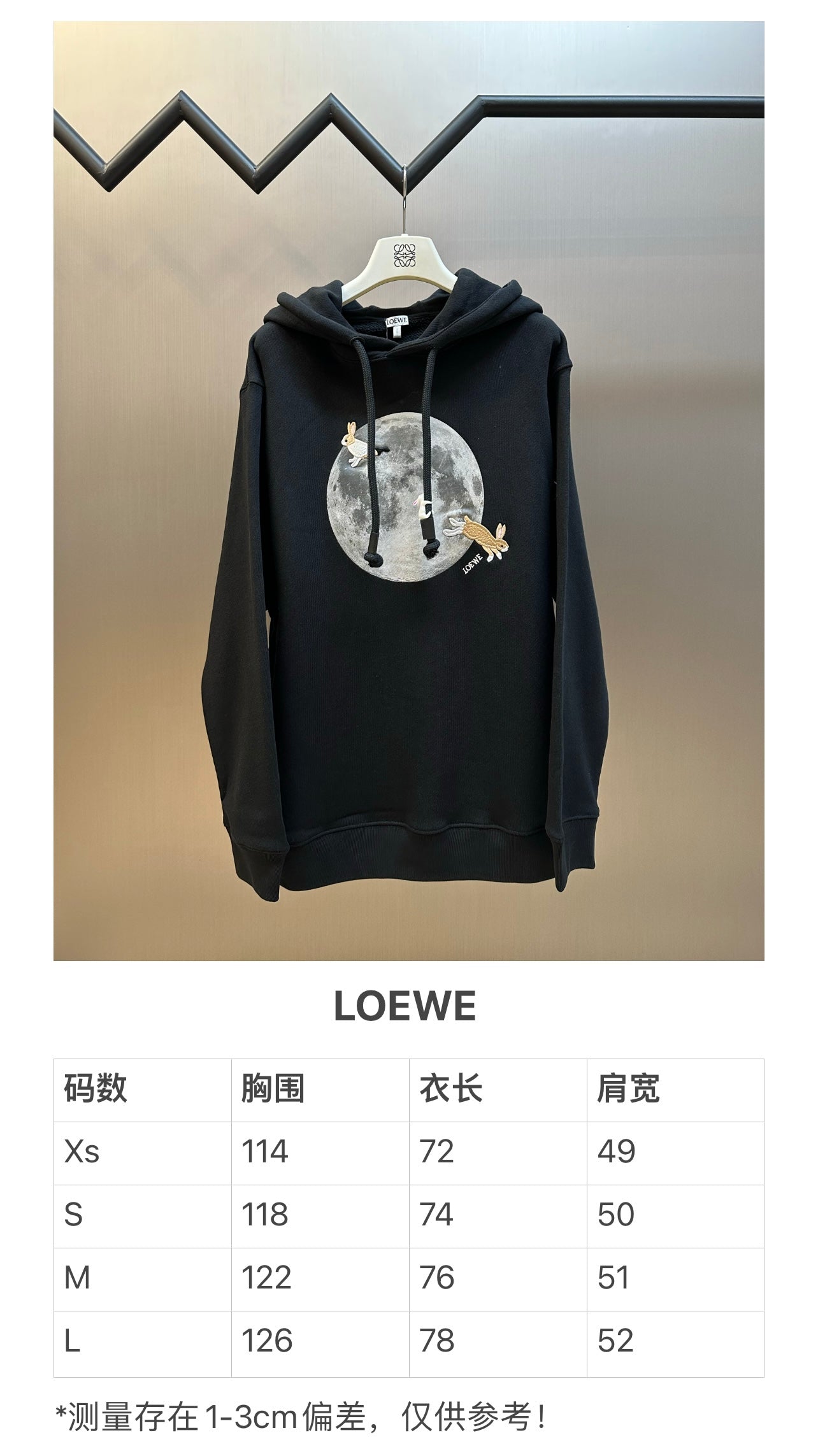 체인2호/로에베 남성 달 후드