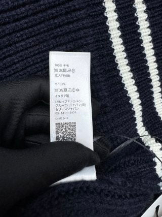 체인2호/셀린느 남성 울 자수 니트 코트