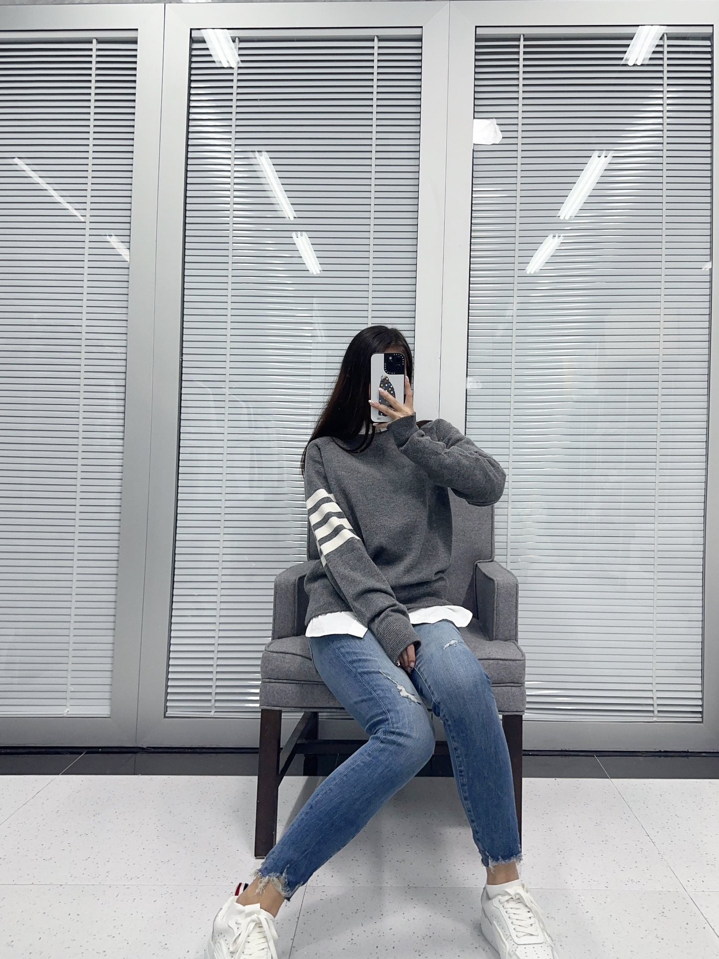 TJ셀러/톰브라운 남성 니트