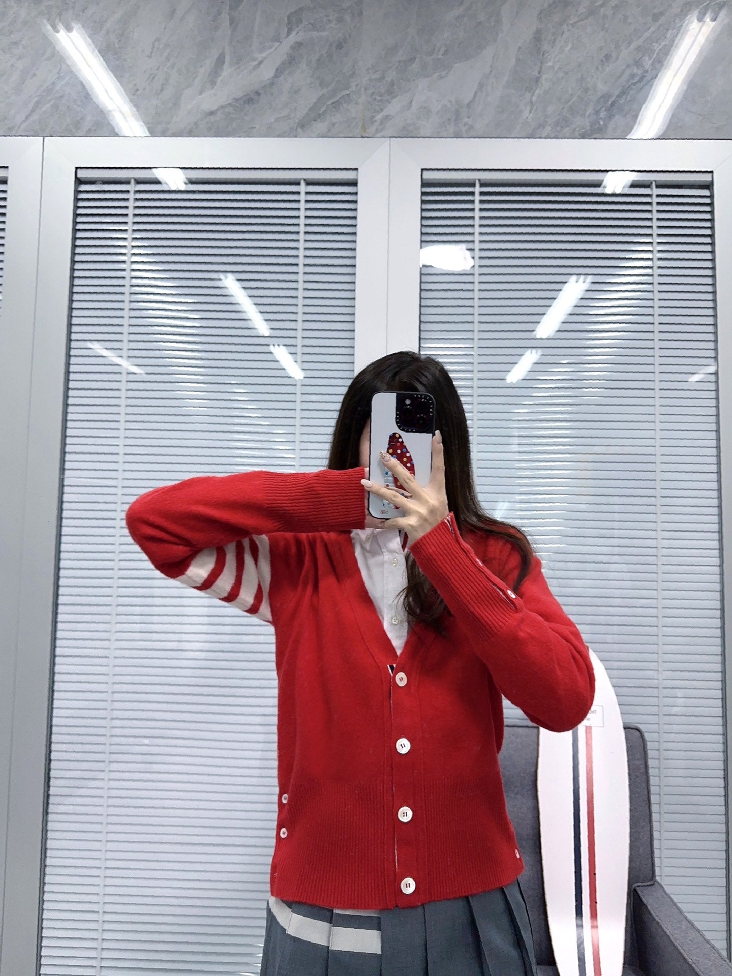 TJ셀러/ 톰브라운 여성 카디건