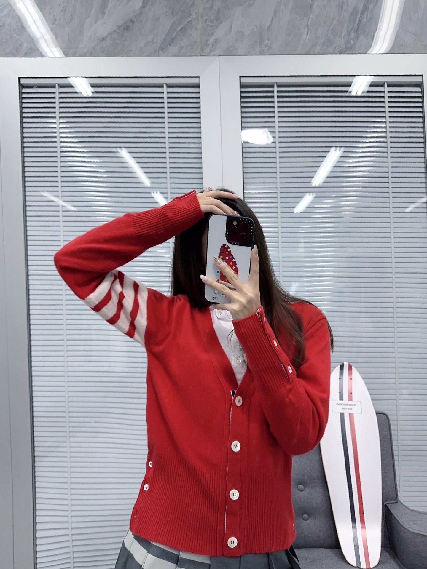 TJ셀러/ 톰브라운 여성 카디건