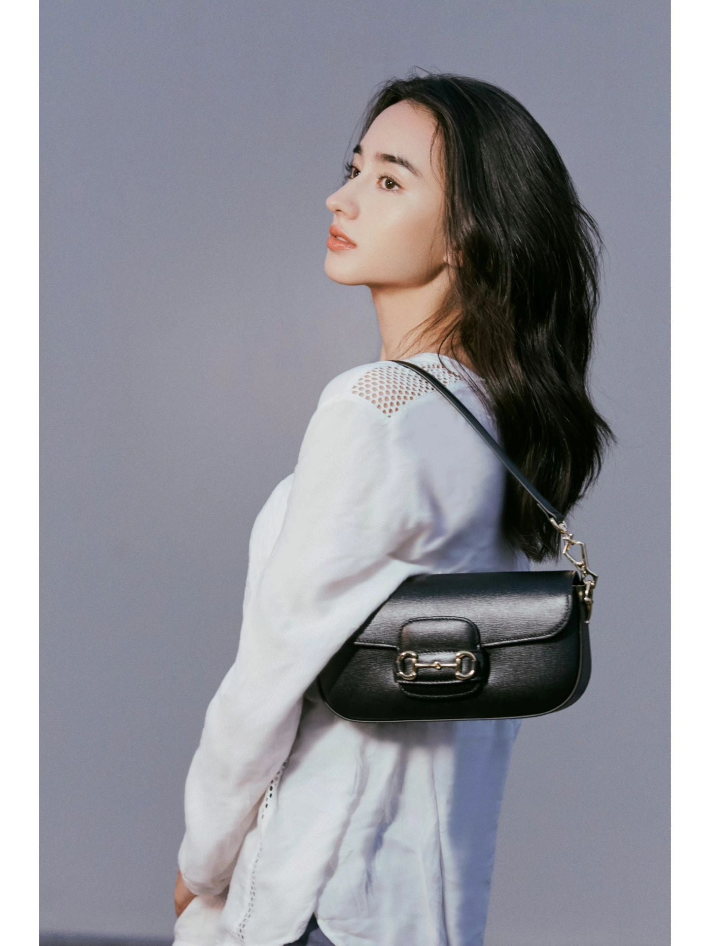 oc공장/구찌 여성 숄더백 겨드랑이 백 블랙