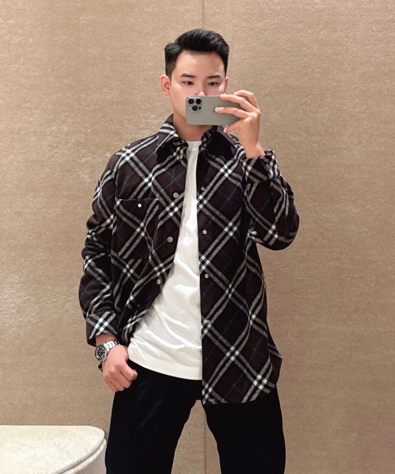 타일공장/버버리 남성 셔츠