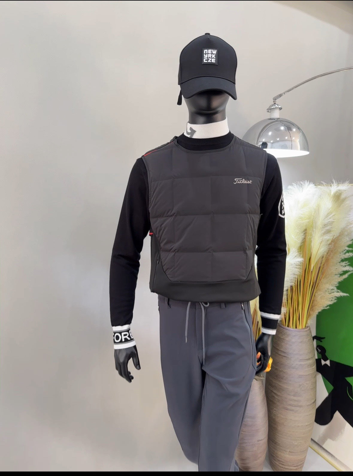 마이골프/Titleist 남성 패딩 조끼
